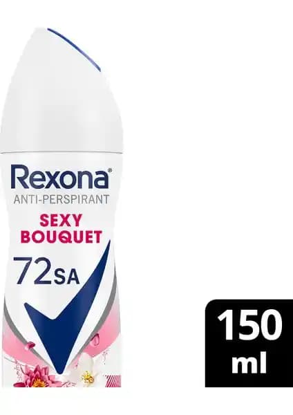 Rexona Kadın Sprey Deodorant Sexy Bouquet ile Gün Boyu Taze ve Ferah Kalın