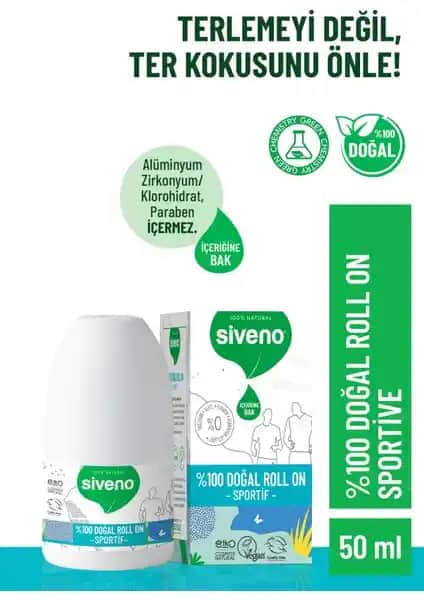 Siveno %100 Doğal Roll-On Deodorantın Özellikleri ve Faydaları