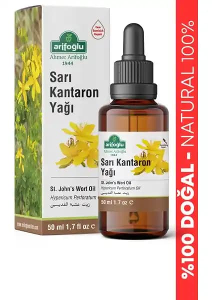 Arifoğlu Sarı Kantaron Yağı 50 ml: Doğal ve Etkili Cilt Onarıcı Yağ