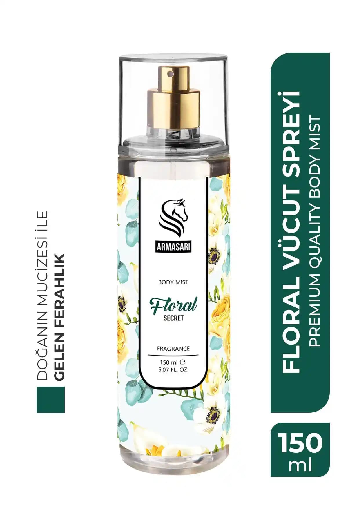 Armasari Floral Secret Kadın Vücut Spreyi: Kalıcı ve Ferah Çiçeksi Koku 150 ml