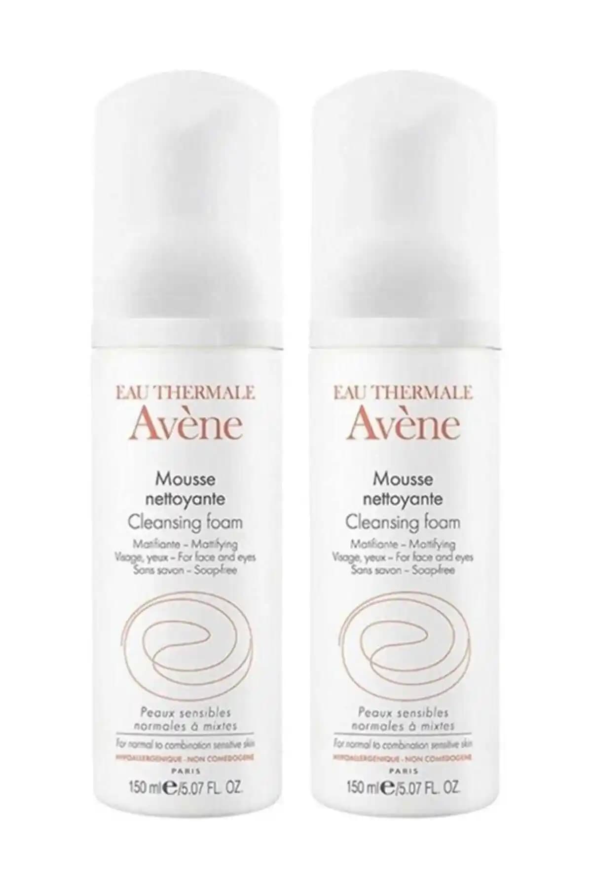 Avene Mousse Nettoyante 150 ml İkili Paket: Karma Ciltler İçin Nazik ve Etkili Temizlik