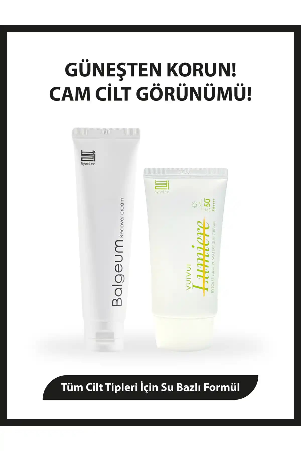 byeolee Cam Cilt Görünümü Seti: Doğal Nemlendirme ve Yaşlanma Karşıtı Bakım