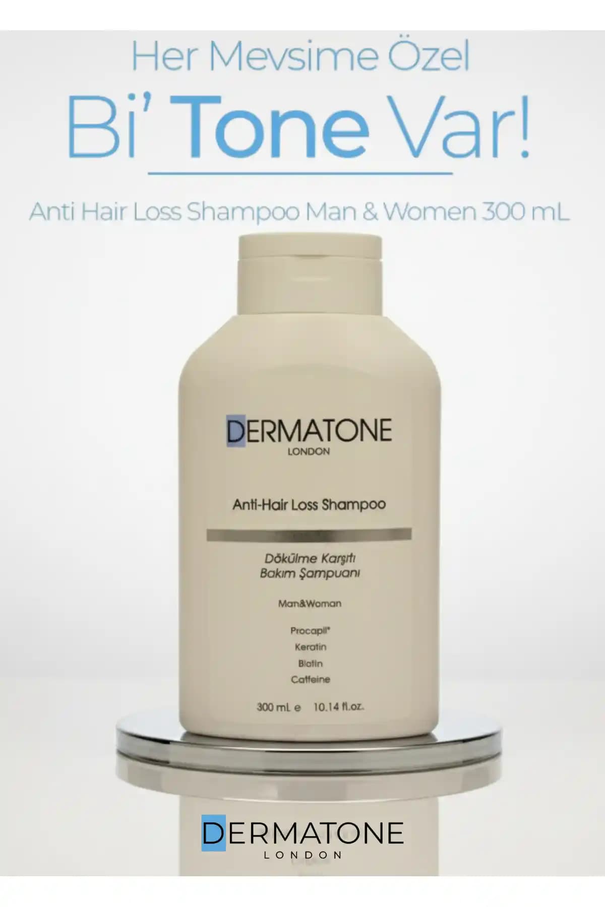 DERMATONE Anti Hair Loss Shampoo: Saç Dökülmesini Önleyen Etkili Bakım Şampuanı