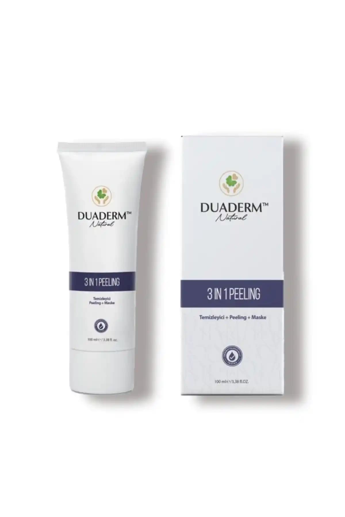 Duaderm Onarıcı ve Sıkılaştırıcı 3İn1 Cilt Temizleyici Peeling Maske 100 ml Özellikleri ve Kullanımı