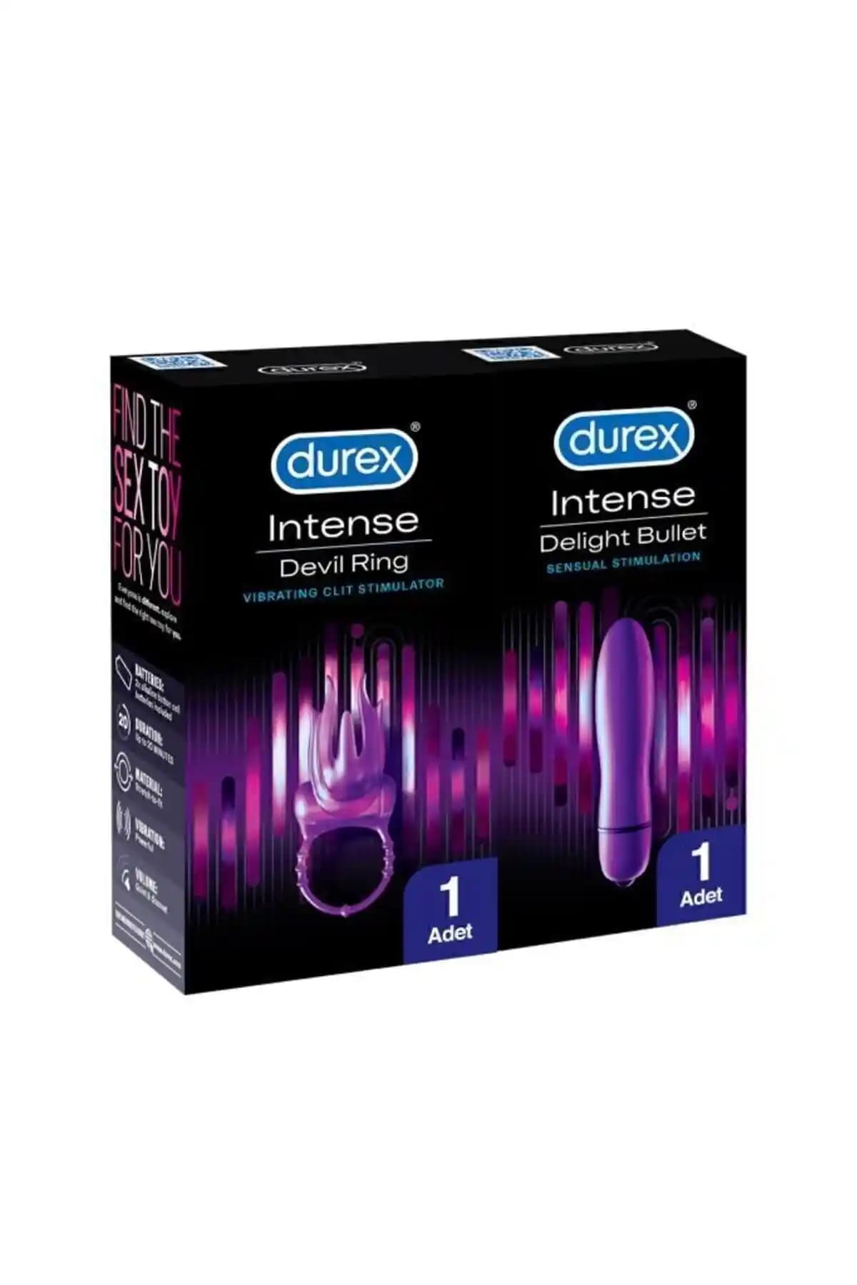 Durex Intense Vibe Bullet ve Devil Ring: Şarjlı, Suya Dayanıklı Titreşimli Halka İncelemesi