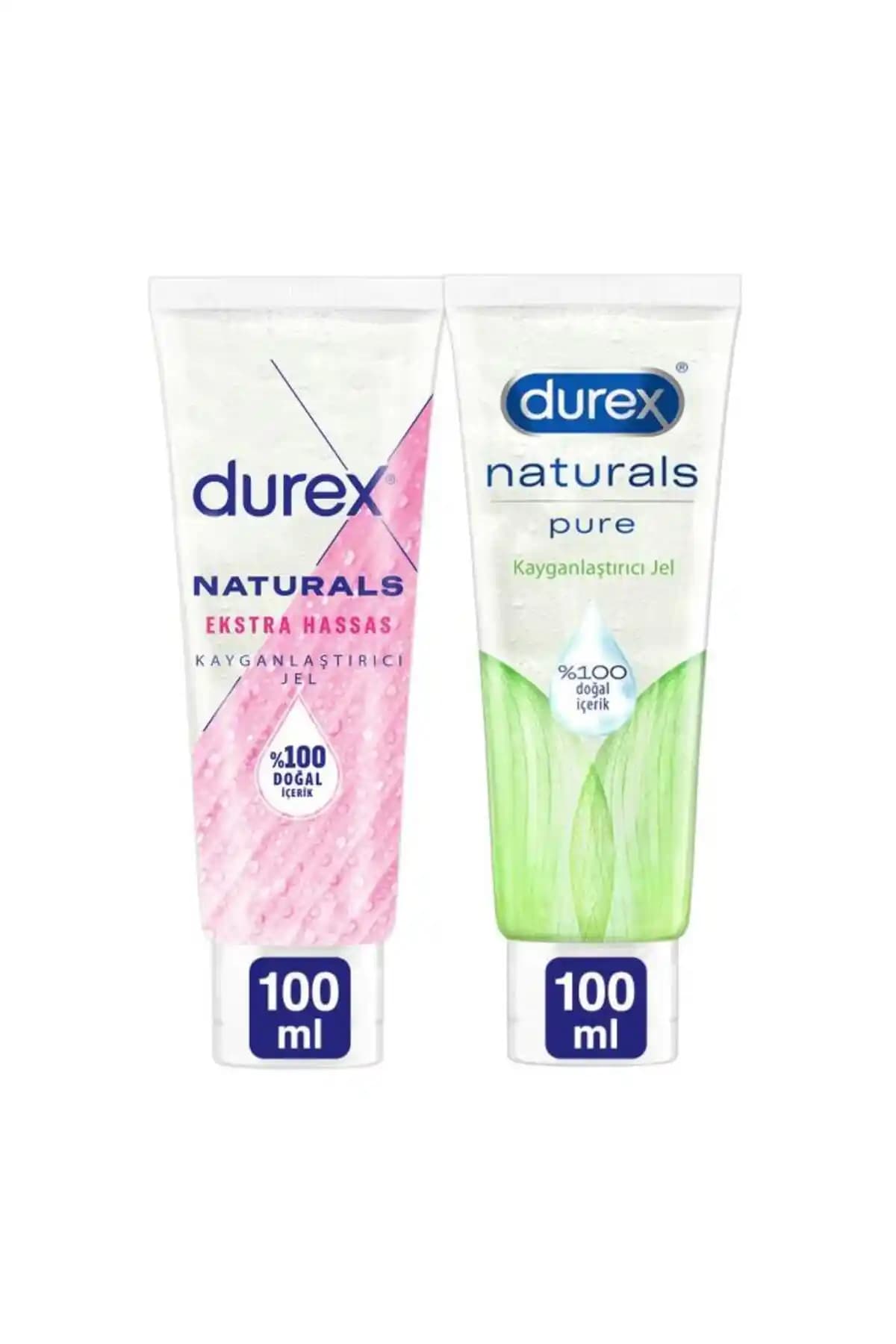 Durex Naturals Ekstra Hassas ve Pure Kayganlaştırıcı Jel Seti İncelemesi ve Özellikleri
