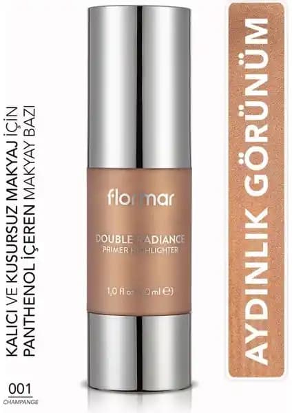 Flormar Double Radiance Primer: Işıltılı ve Aydınlık Makyaj Bazı ile Kalıcı Makyaj
