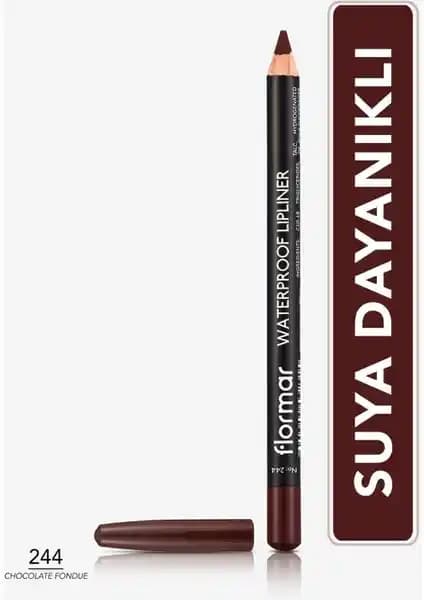 Flormar Suya Dayanıklı Mat Dudak Kalemi 244 Chocolate Fondue ile Yoğun Renk ve Kalıcılık
