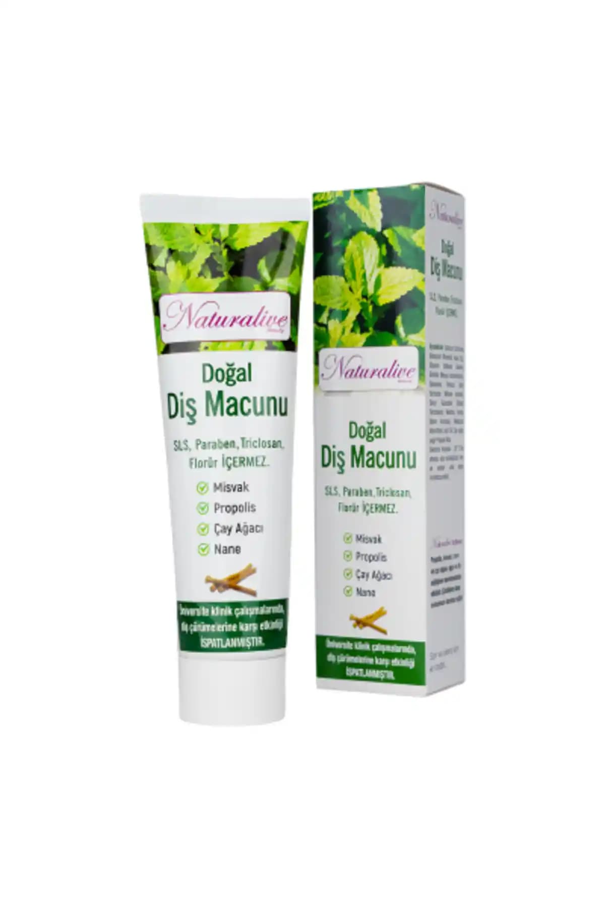 Genel Markalar Doğal Diş Macunu 100 ML: Bitkisel ve Helal Sertifikalı Ağız Bakımı