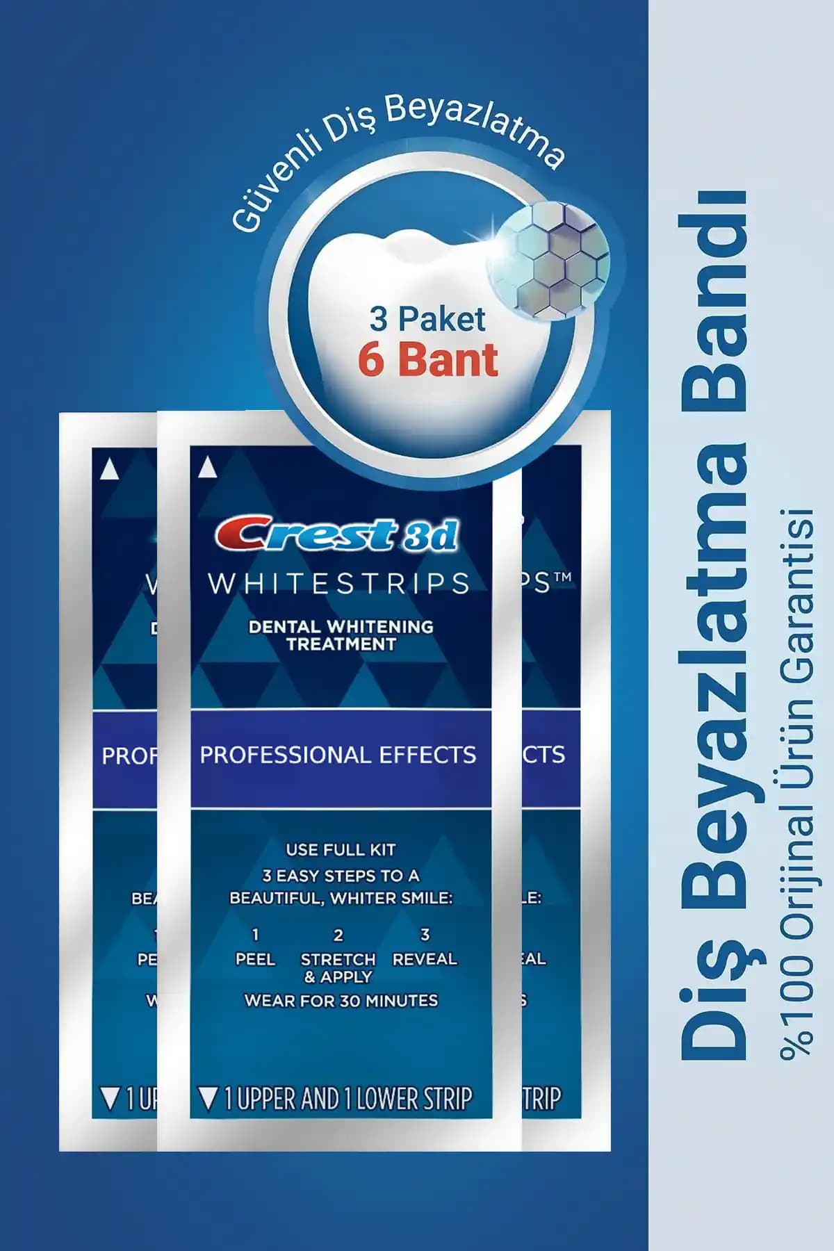 Genel Markalar Whitestrips Professional Effects ile Etkili ve Pratik Diş Beyazlatma Çözümü