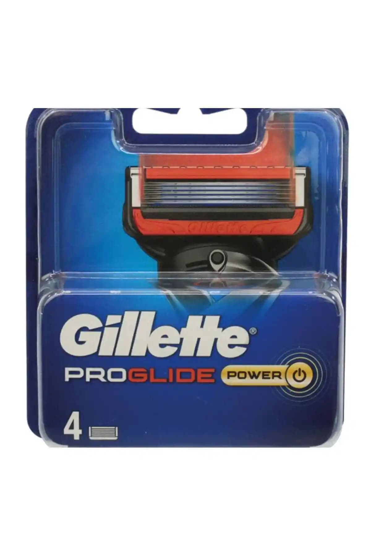 Gillette Fusion Proglide Power 4'lü Yedek Tıraş Bıçağı ile Konforlu ve Hassas Tıraş