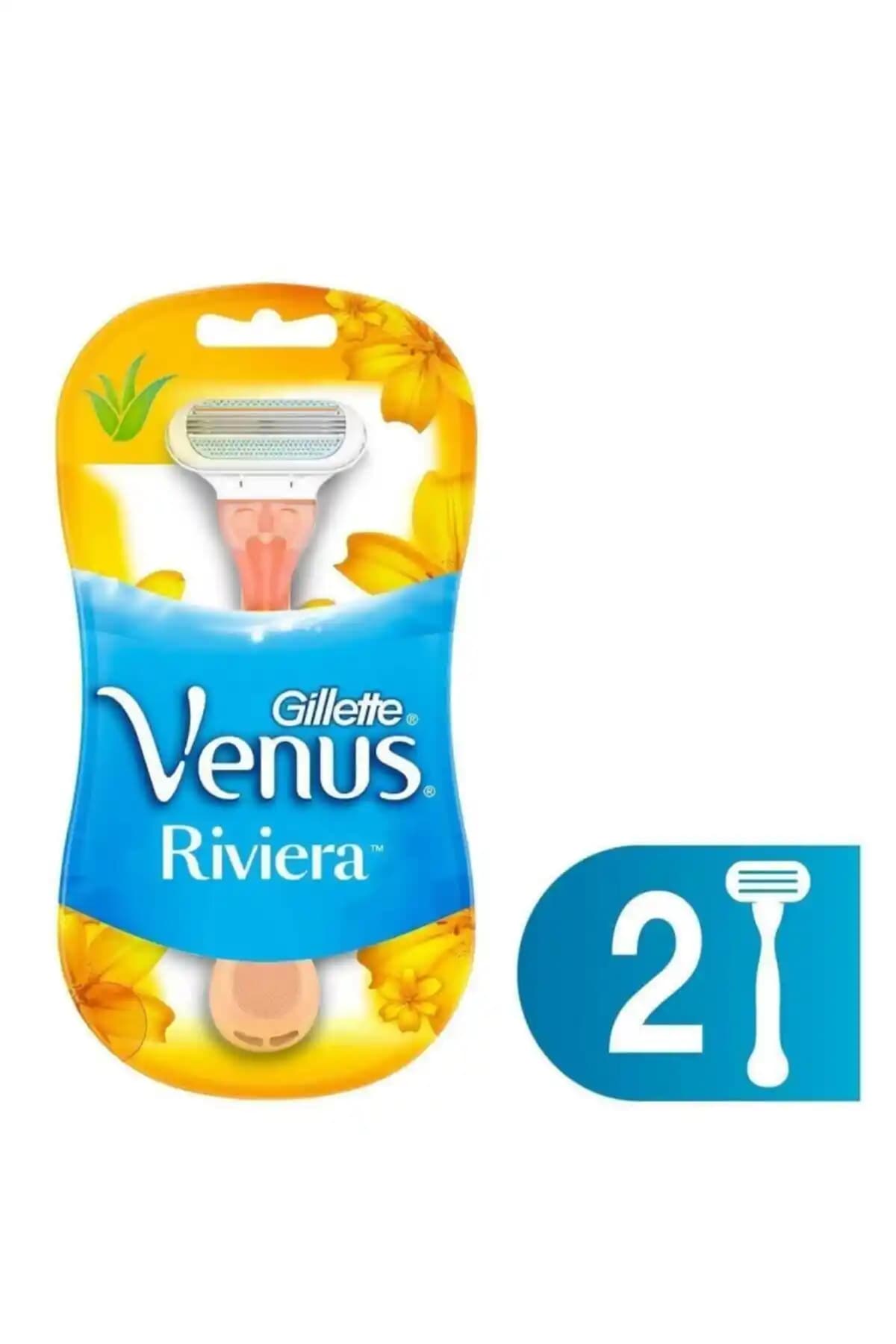Gillette Venus Riviera Kullan At 2'li: Pratik ve Cilt Dostu Üç Bıçaklı Tıraş Bıçağı