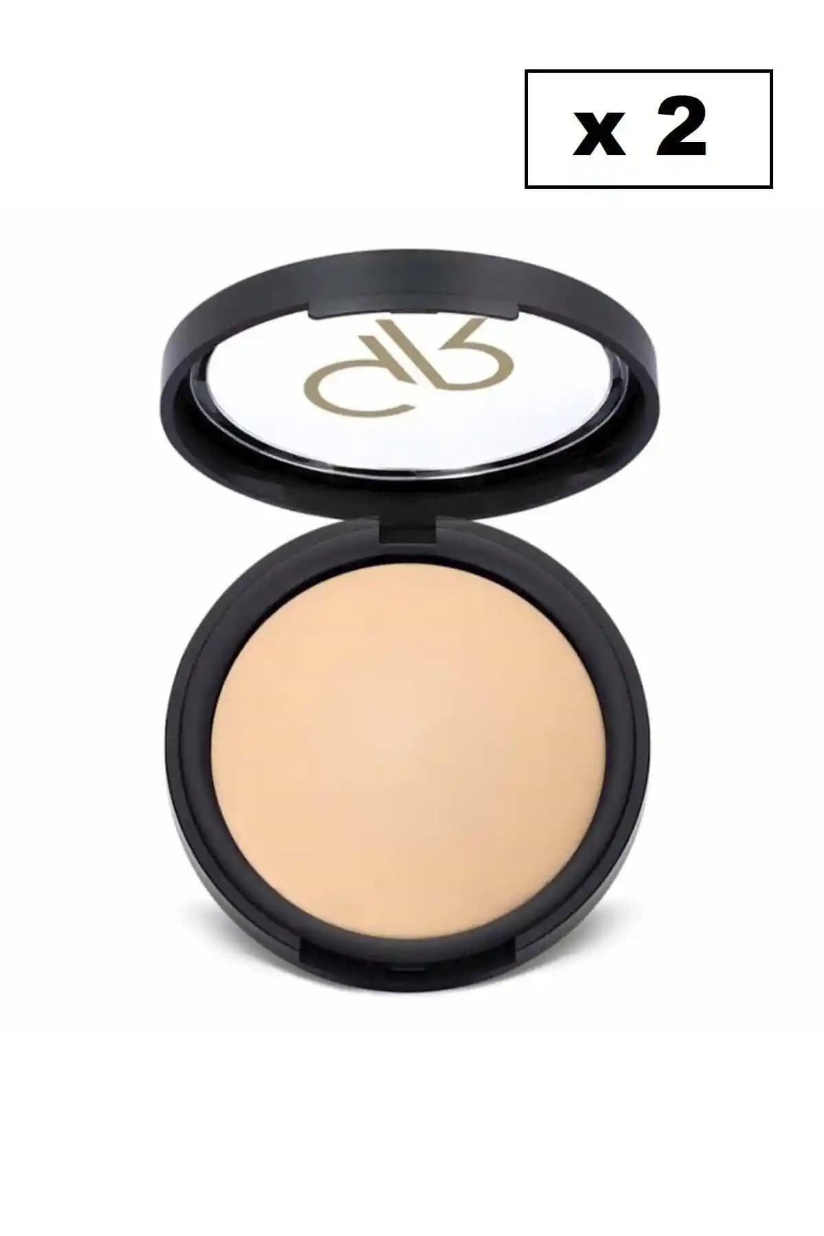 Golden Rose Mineral Terrabaked Pudra 02 ile Doğal Işıltılı ve Orta Kapatıcılık Sağlayan Makyaj