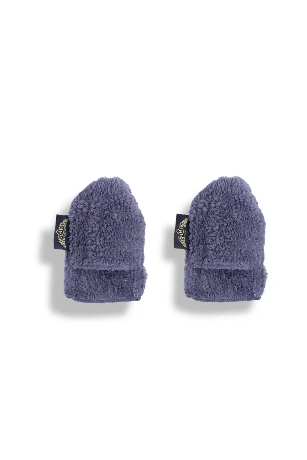 Heriya 2’li Yıkanabilir Mikrofiber Makyaj Temizleme Pamuğu - Antrasit Renkli