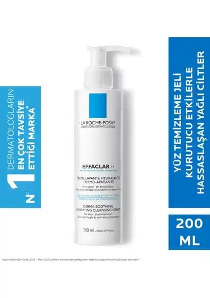 La Roche-Posay Effaclar H Krem Temizleyici: Yağlı ve Hassas Ciltler İçin Nazik Bakım