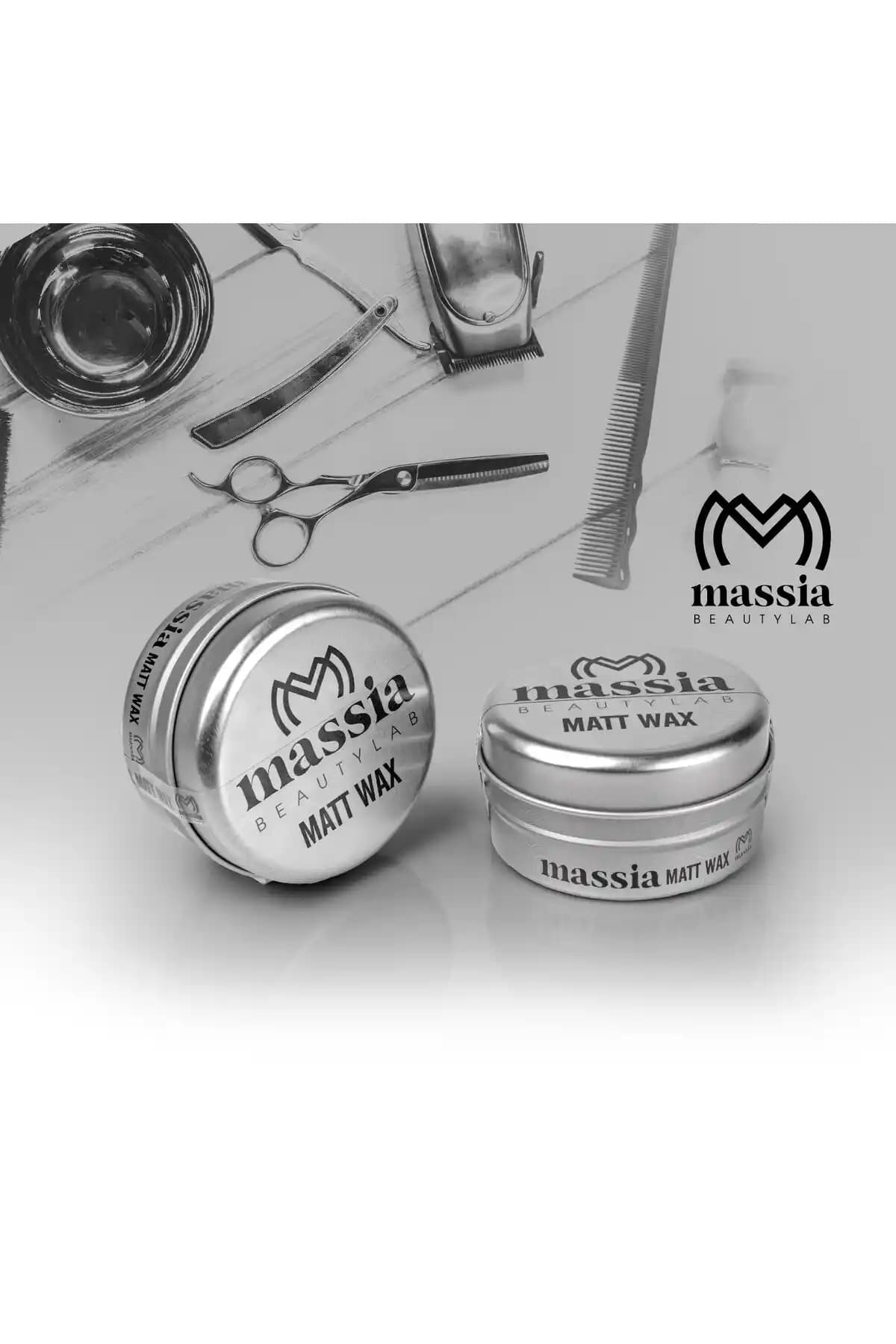 massia BEAUTYLAB Vegan Saç Şekillendirici Krem Wax ile Doğal ve Kalıcı Stil