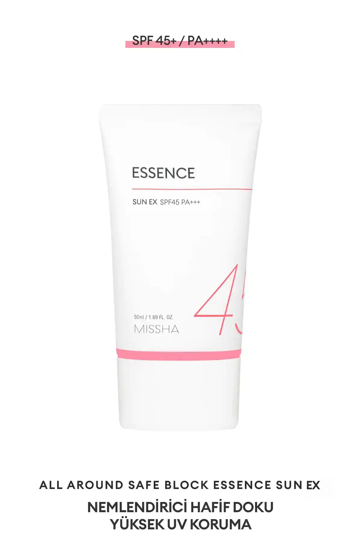 Missha All Around Safe Block Essence Sun EX SPF45/PA+++ 50ml Güneş Kremi Özellikleri ve Kullanımı
