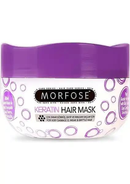 Morfose Keratin Maske 500 ml: Derin Bakım için Yüksek Yoğunlukta Onarım ve Nemlendirme