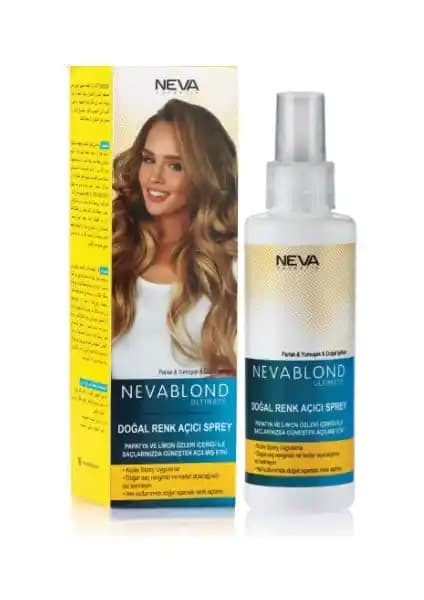 Neva Blond Ultimate Doğal Renk Açıcı Saç Spreyi 150 ml ile Sağlıklı Saç Açma