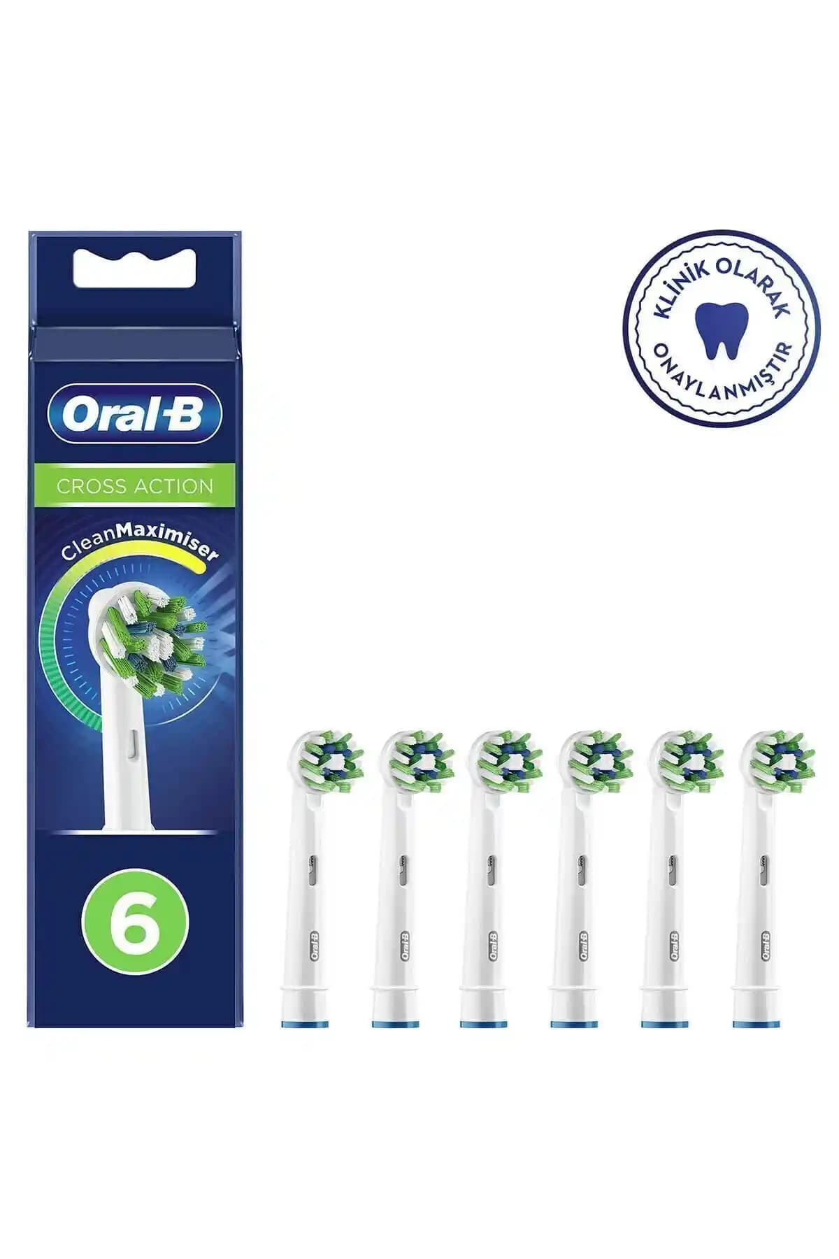 Oral-B Action 6’lı Teknolojili Yedek Fırça Başlığı ile Etkili Diş Temizliği