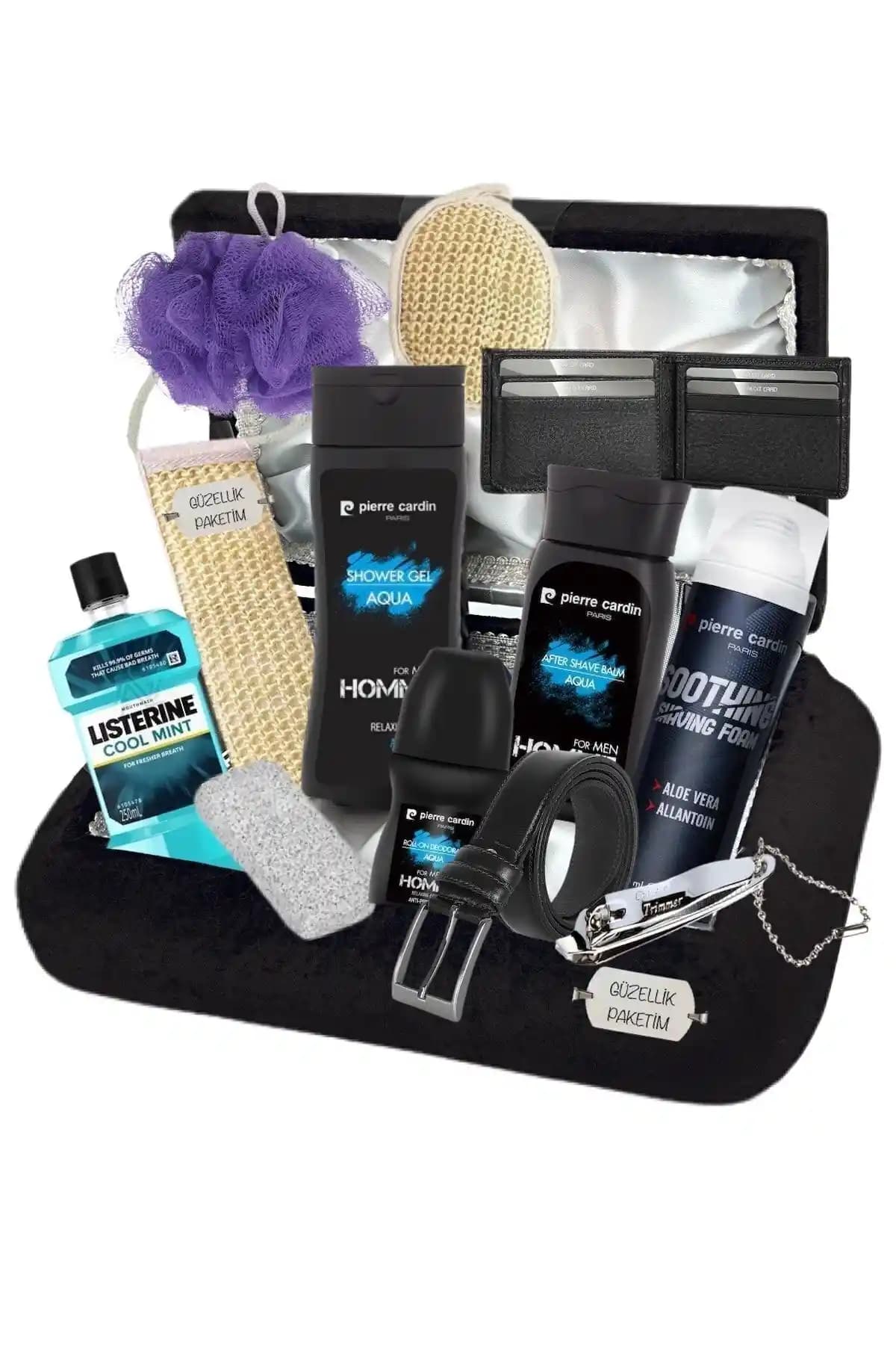 Pierre Cardin Damat Çeyiz Seti: Şık ve Fonksiyonel Cüzdan & Kemer Seti ile Kapsamlı Bakım