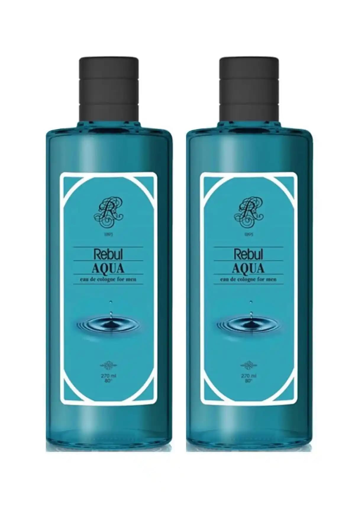 Rebul Kolonya Aqua 250 ml 2'li Set: Ferahlatıcı ve Kalıcı Erkeksi Koku Deneyimi