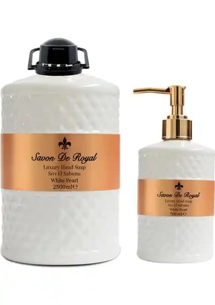 Savon De Royal Luxury Vegan Sıvı Sabun White Pearl: Cilt Dostu ve Kalıcı Koku