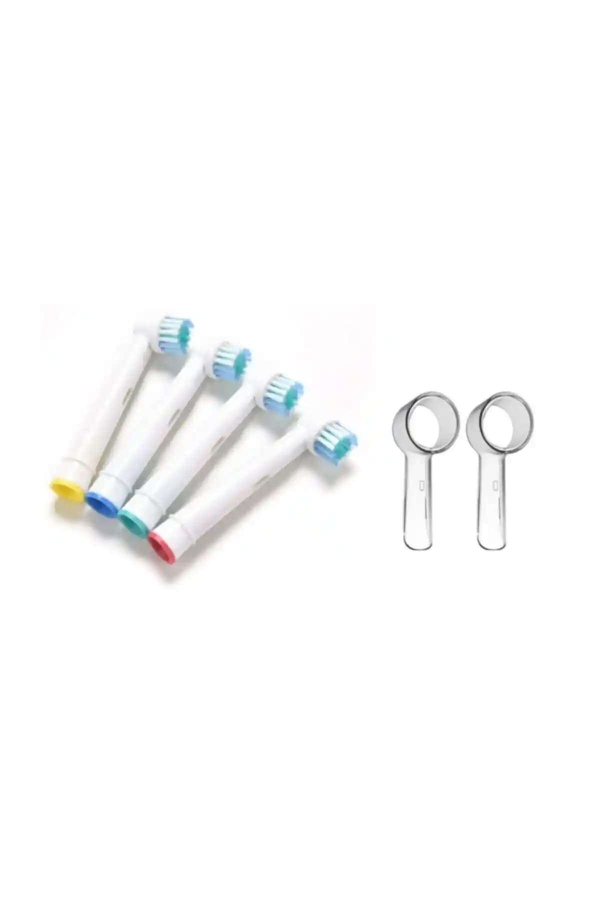 SoftBristles Şarjlı Diş Fırçası Uyumlu Yedek Başlık Seti ile Etkili Ağız Bakımı