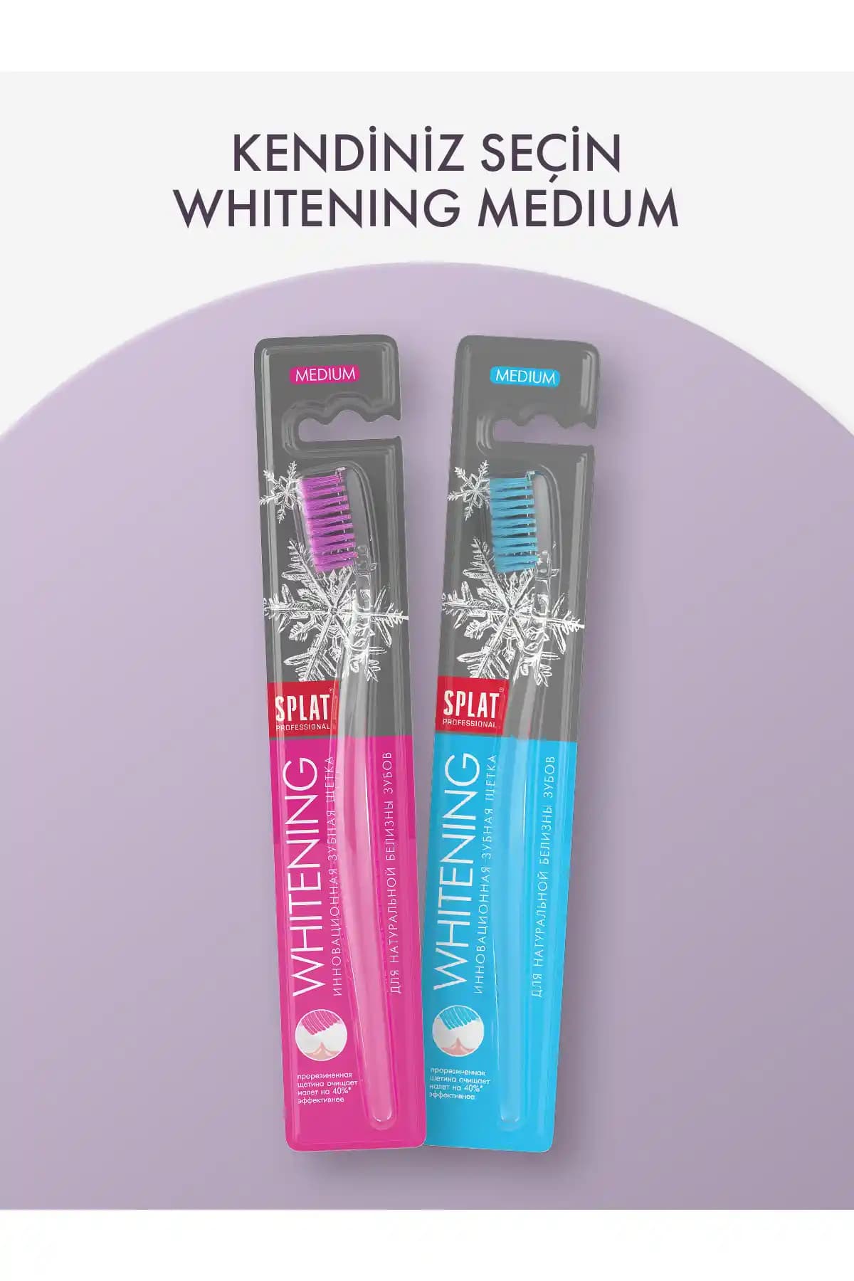 Splat Whitening Medium Diş Fırçası ile Doğal Beyazlık ve Etkili Ağız Bakımı