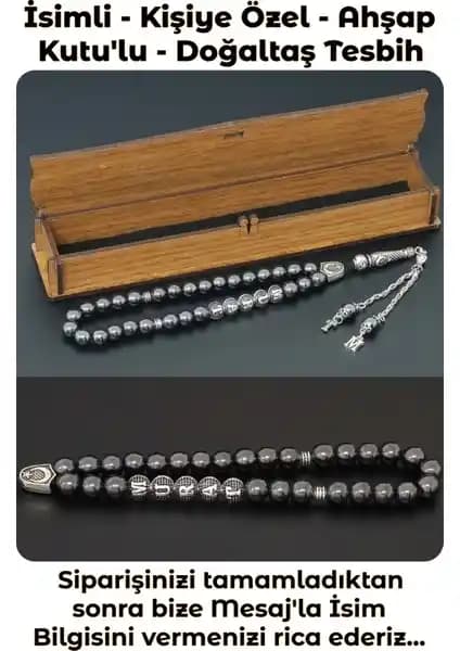 Tesbih Sakarya: Kişiye Özel Hematit Doğal Taş Tesbih ile Şık ve Dayanıklı Tasarım