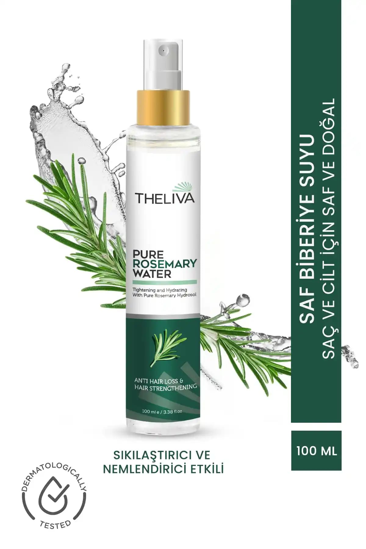 The Liva Saf Biberiye Suyu 100 ml: Doğal ve Etkili Saç Dökülmesi Önleyici Tonik