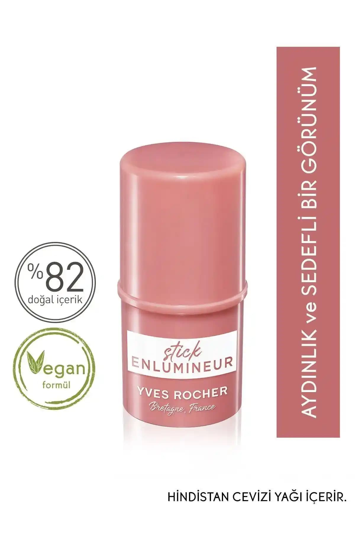 Yves Rocher Aydınlatıcı Stick: Bronz Tonlarda Doğal Işıltı ve Yumuşak Nem Sağlayan Formül