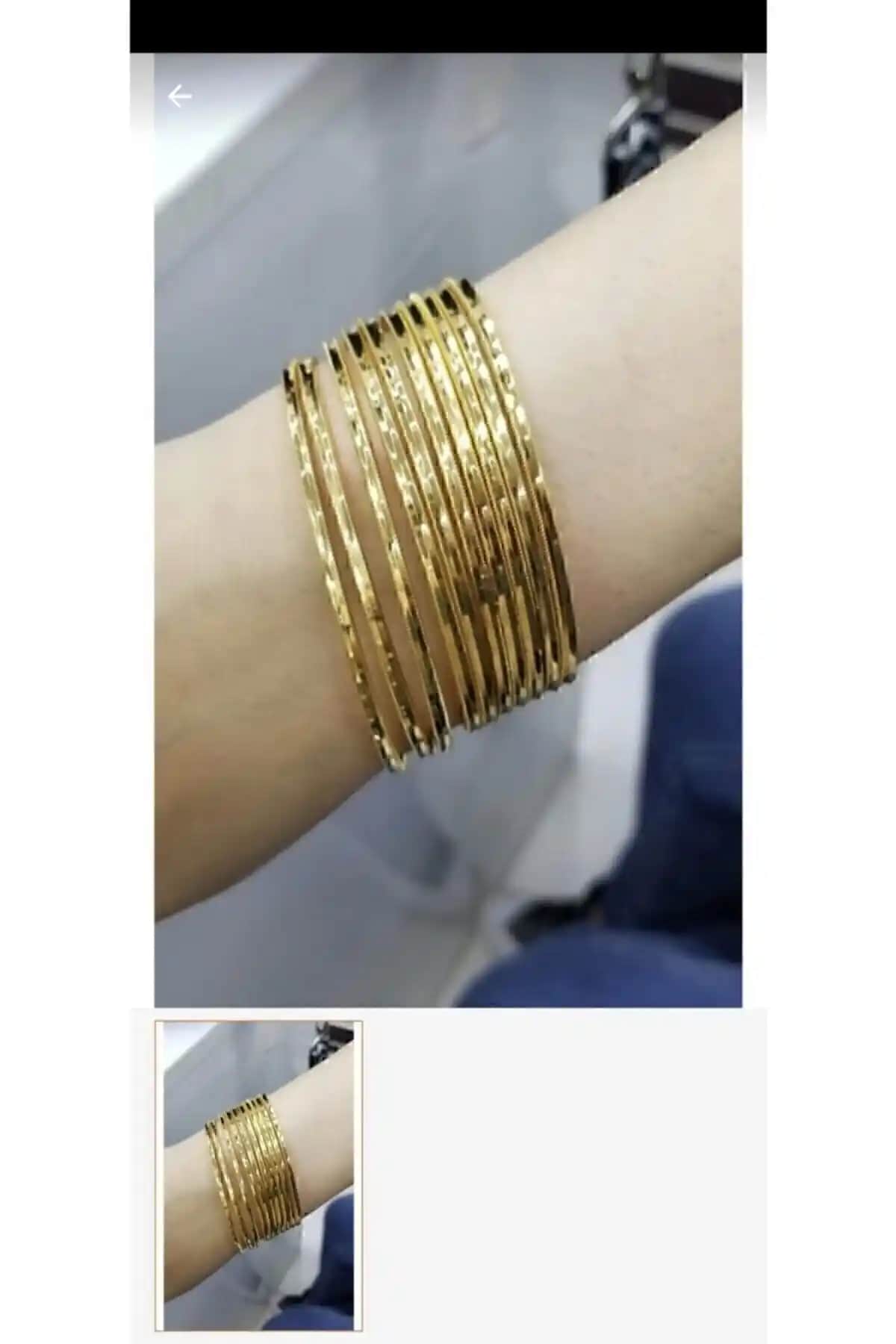 22 Ayar Altın Kaplama Ajda Bilezik: Zarif ve Dayanıklı Takı Seçeneği