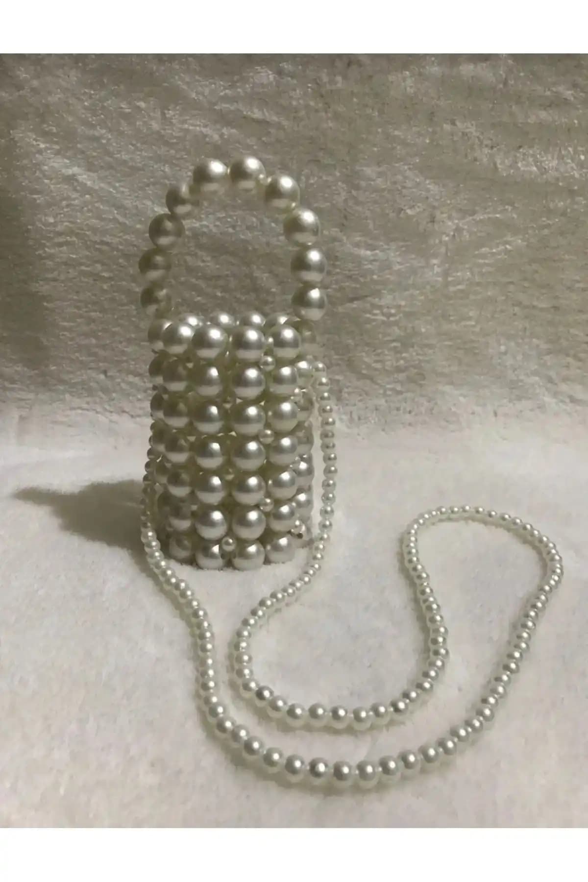 CandyLand İnci Çanta: Şık ve Pratik Parti Aksesuarı, Zarif Tasarım ve Dayanıklı Malzeme