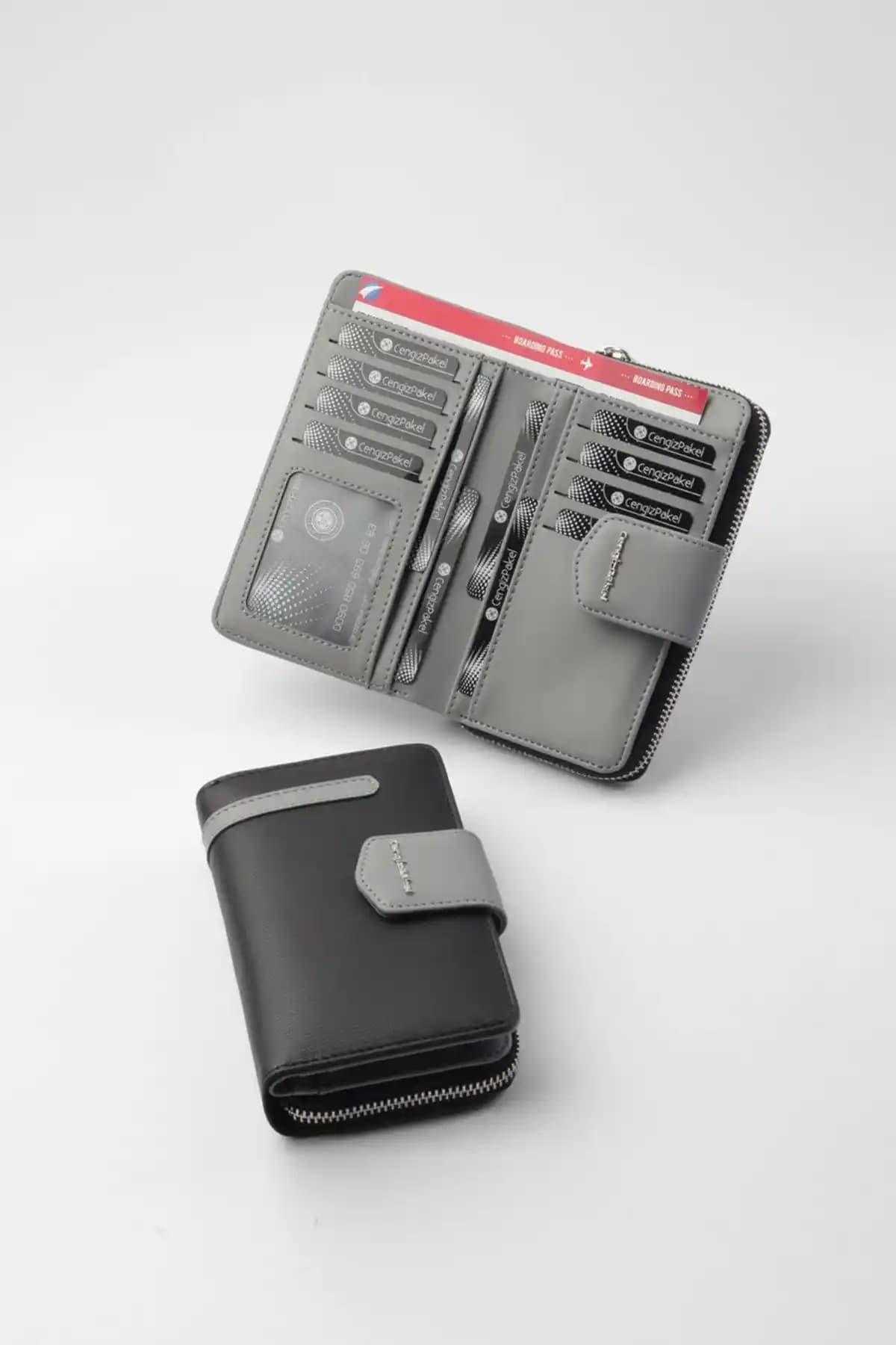 Cengiz Pakel Kadın Orta Boy Cüzdan: Şıklık ve Fonksiyonellik Bir Arada