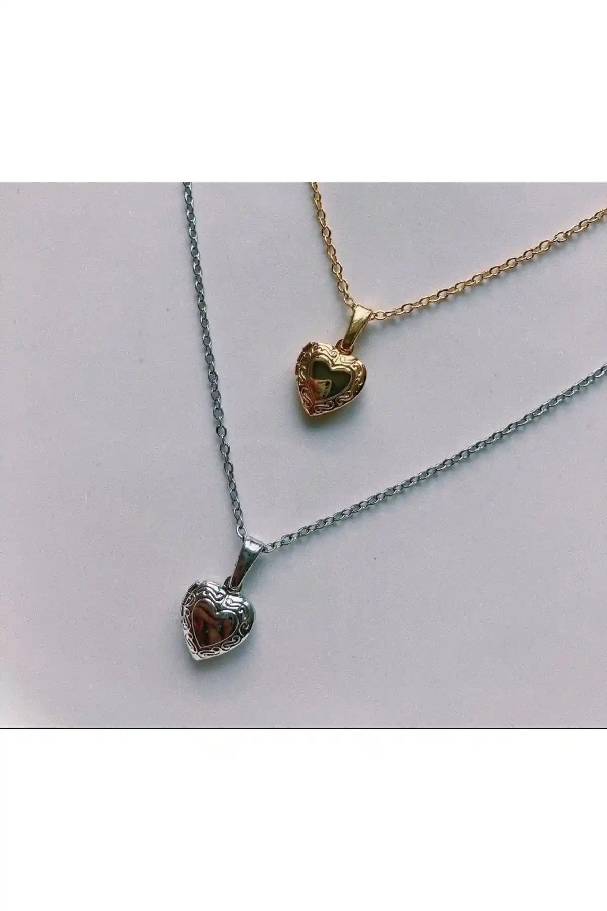 Claritas Kadın Mini Kalp Kolye Güçlü Kaplama ile Şıklığınızı Tamamlayın