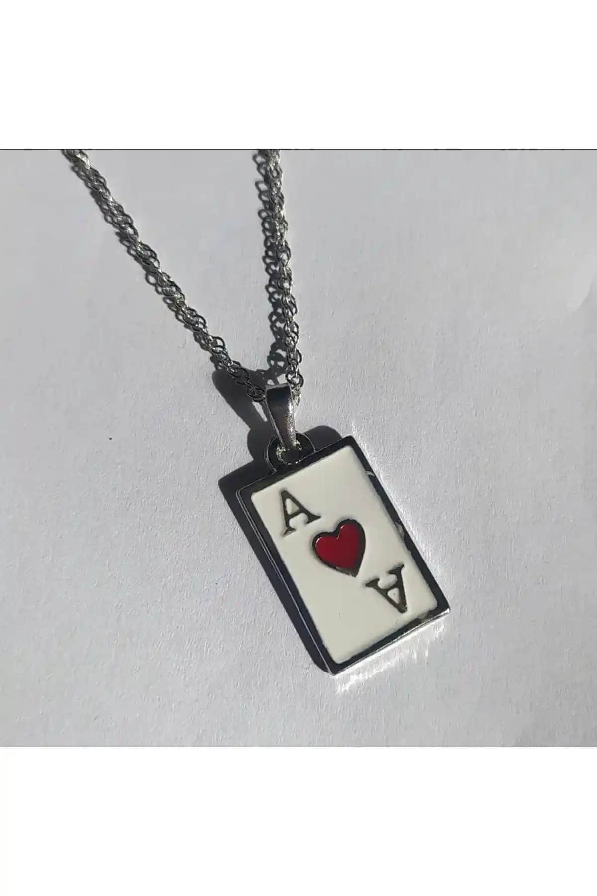 Claritas Takı Kadın Modern Dikdörtgen Plaka Kolye Güçlü Kaplama Şık Aksesuar