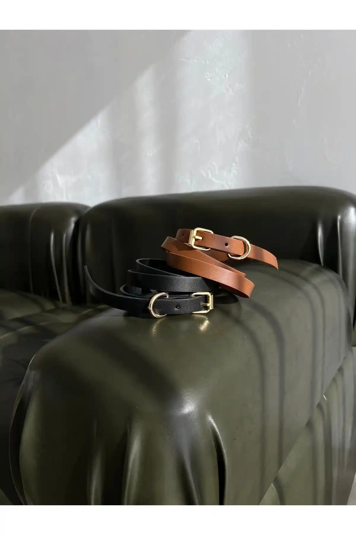 Coaksco Basic 2'li Kemer Seti: Şık ve Dayanıklı Moda Aksesuarı