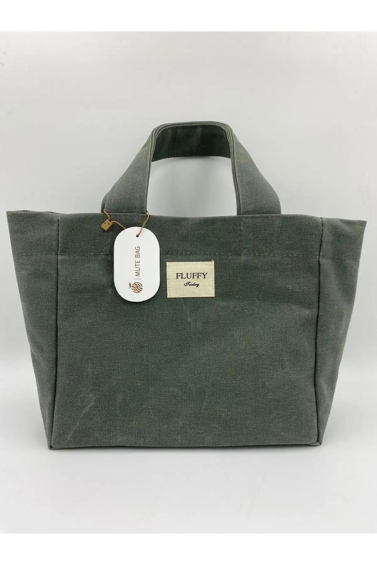 Fluffy Classic ve Seaweed Mumlu Kanvas Kadın Omuz Çantası Karşılaştırması 2