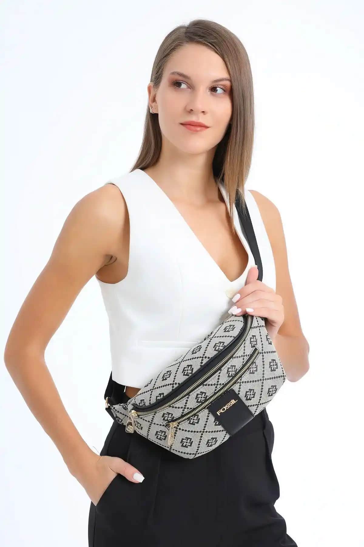 Fossil Kadın Bel Çantası 05FS22Y282 Günlük Kullanım İçin Şık ve Dayanıklı Tasarım