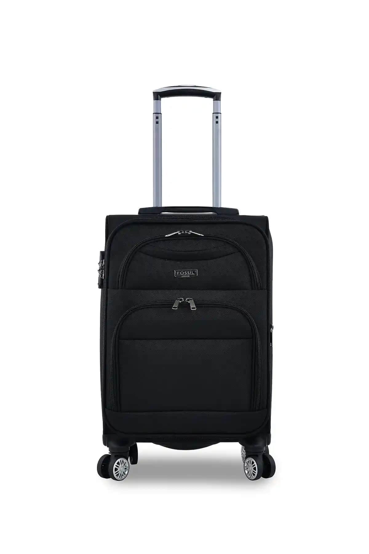 Fossil Siyah Unisex Valizler Karşılaştırması: Kabin ve Orta Boy Modellerin Özellikleri