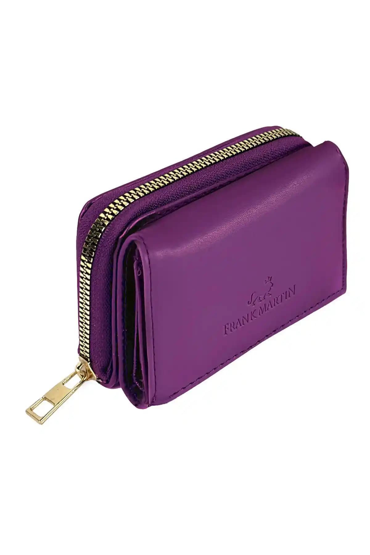 Frank Martin Luka ve OLLBAGS 1026 Mor Cüzdan Karşılaştırması: Tasarım, Boyut ve Kullanım Özellikleri