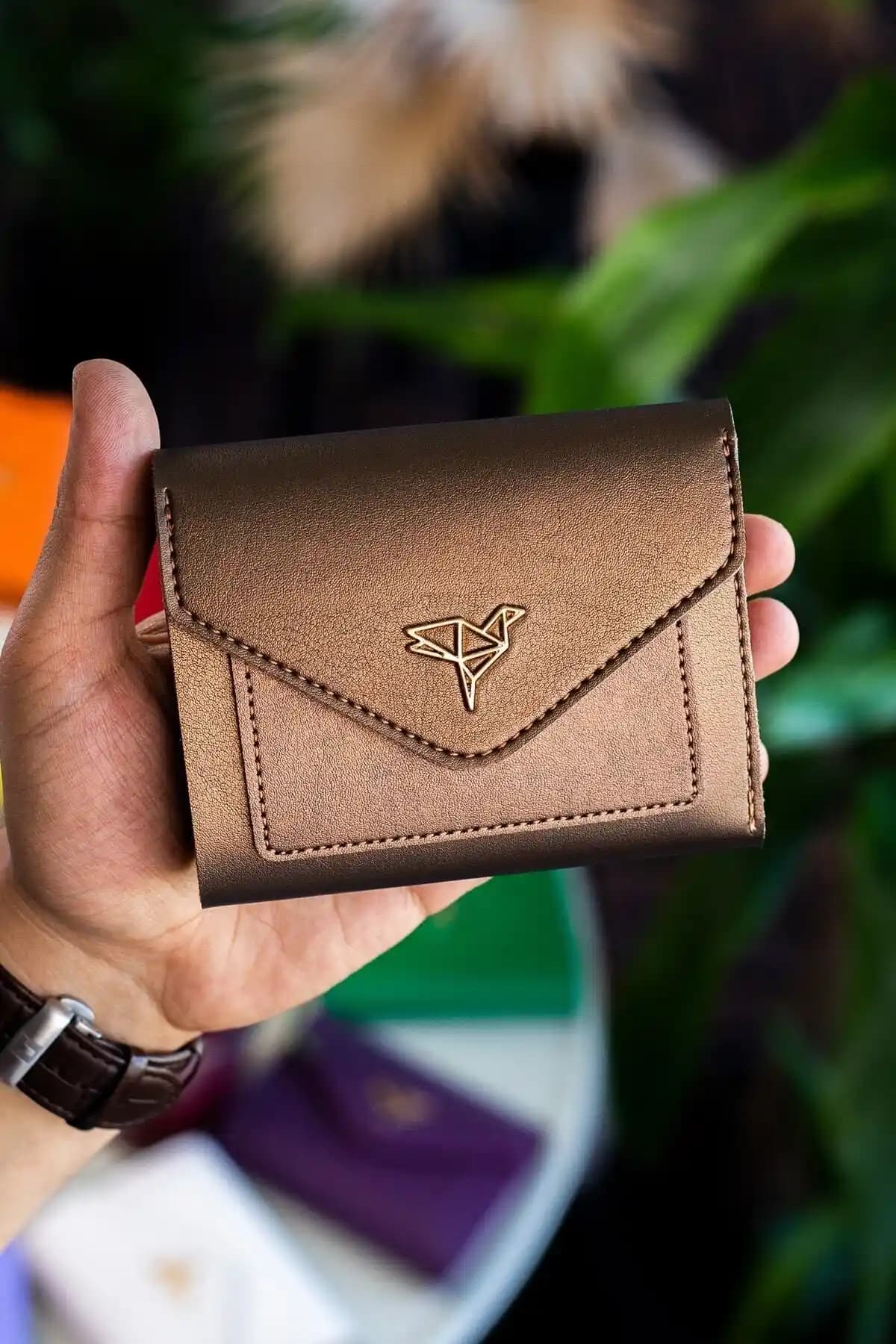 Garbalia Colombia Vegan Deri Kadın Cüzdanı: Şık ve İşlevsel Mini Kadın Çantası