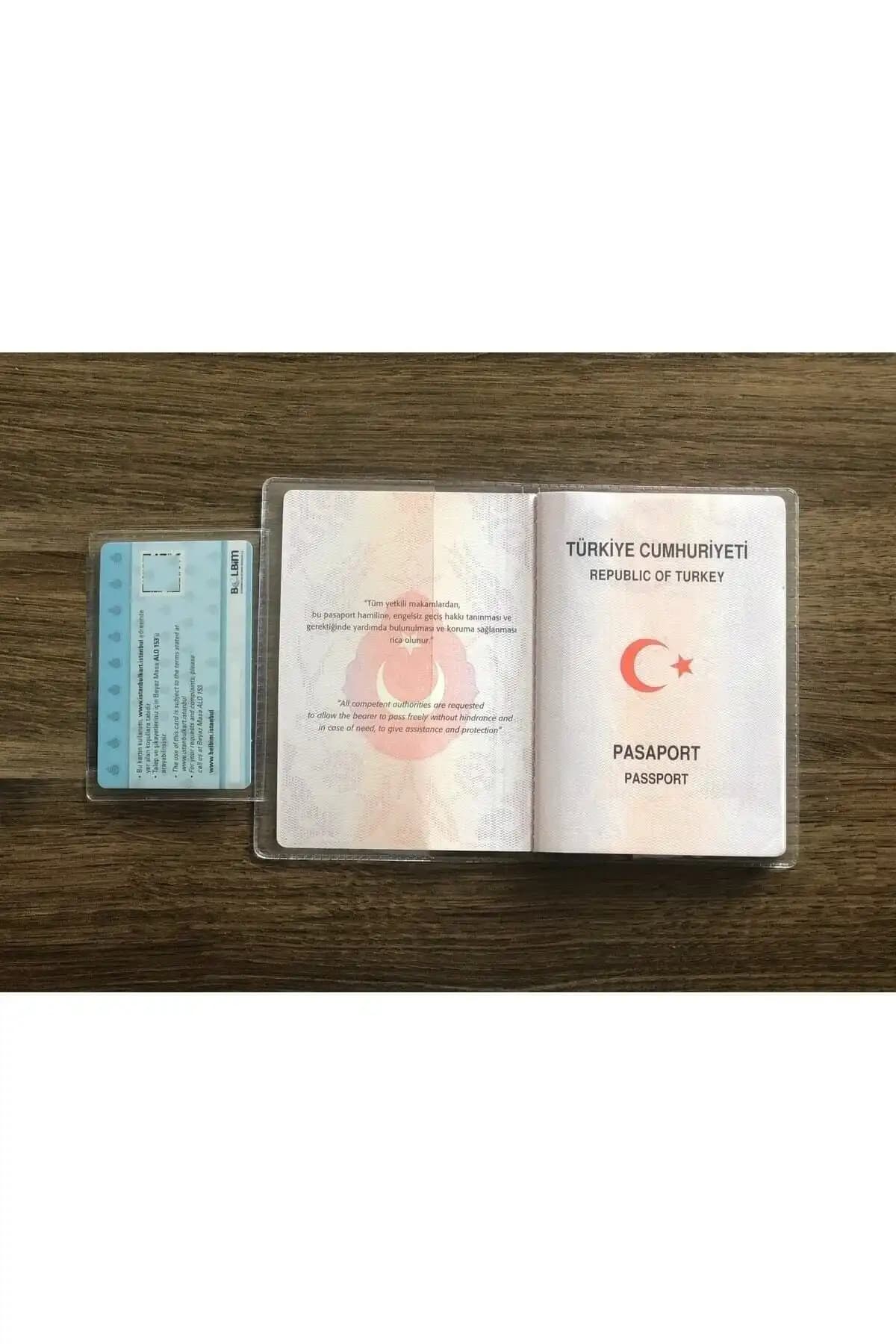 Gempo Preminyum Şeffaf Pasaport Kabı ile Yerli Şeffaf Pasaport Kılıfı Karşılaştırması 2