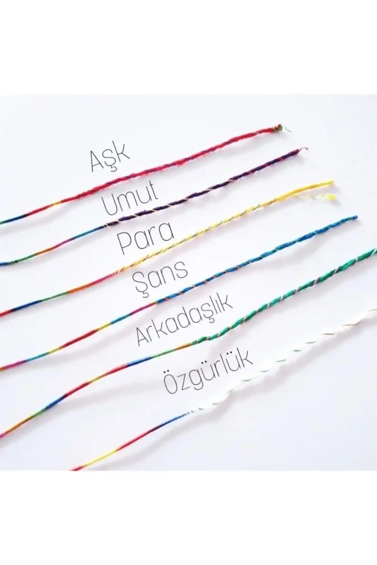 Genel Markalar 6 Adet Şans Bilekliği ile Kendinizi ve Sevdiklerinizi Şanslı Hissedin