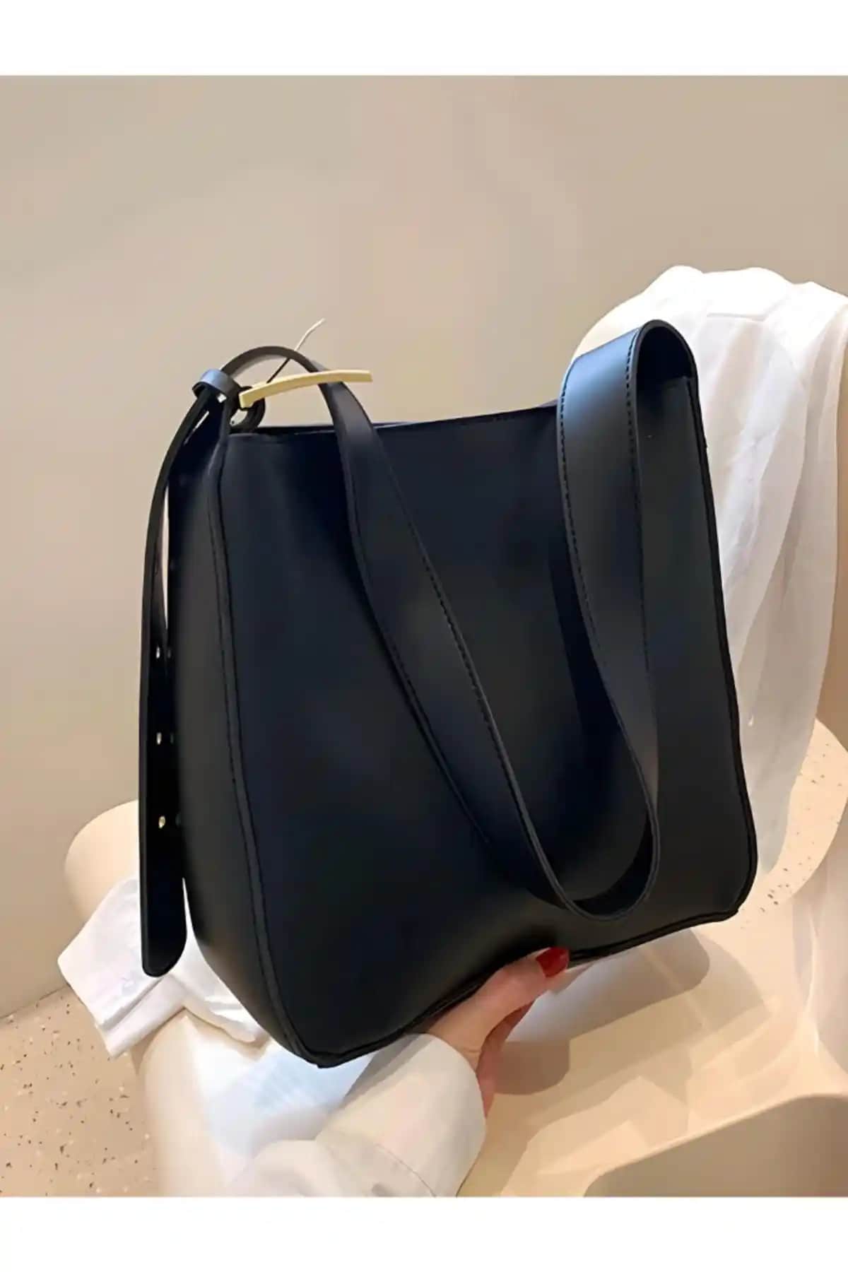 Kadın Siyah Omuz Çantaları Karşılaştırması: HAPBUY ve NWR BAGS Modelleri