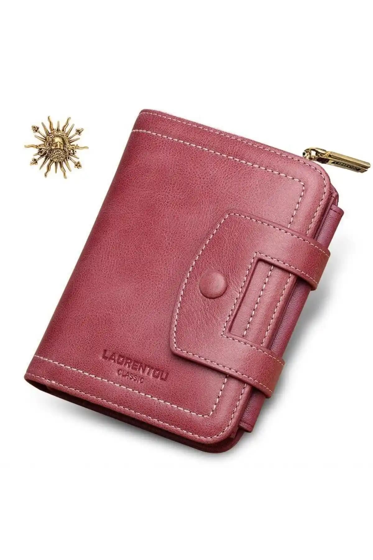 Laorentou Cucinelli Hakiki Deri Kadın Cüzdanı Şıklık ve Fonksiyonelliğin Birleşimi