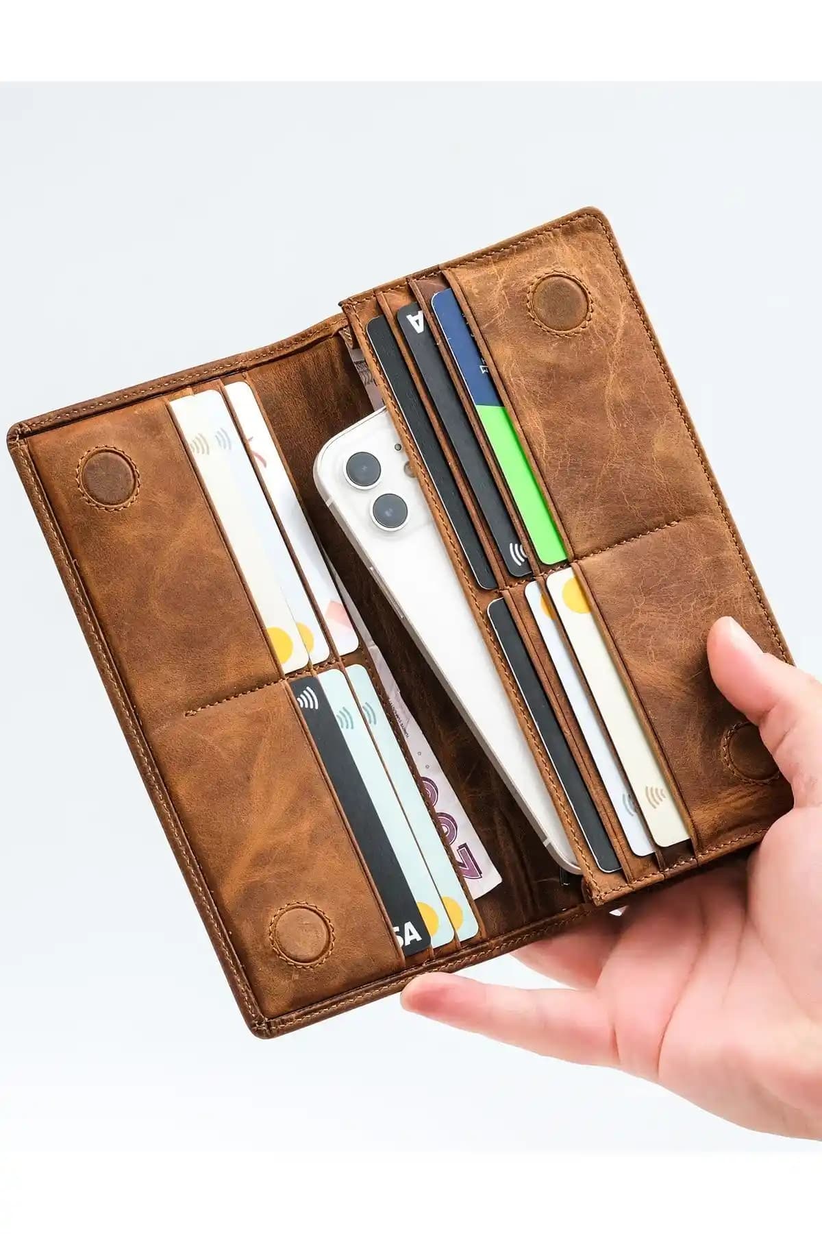 Louise Motto Alba Unisex Deri Cüzdan Şıklığı ve Fonksiyonelliği Bir Arada