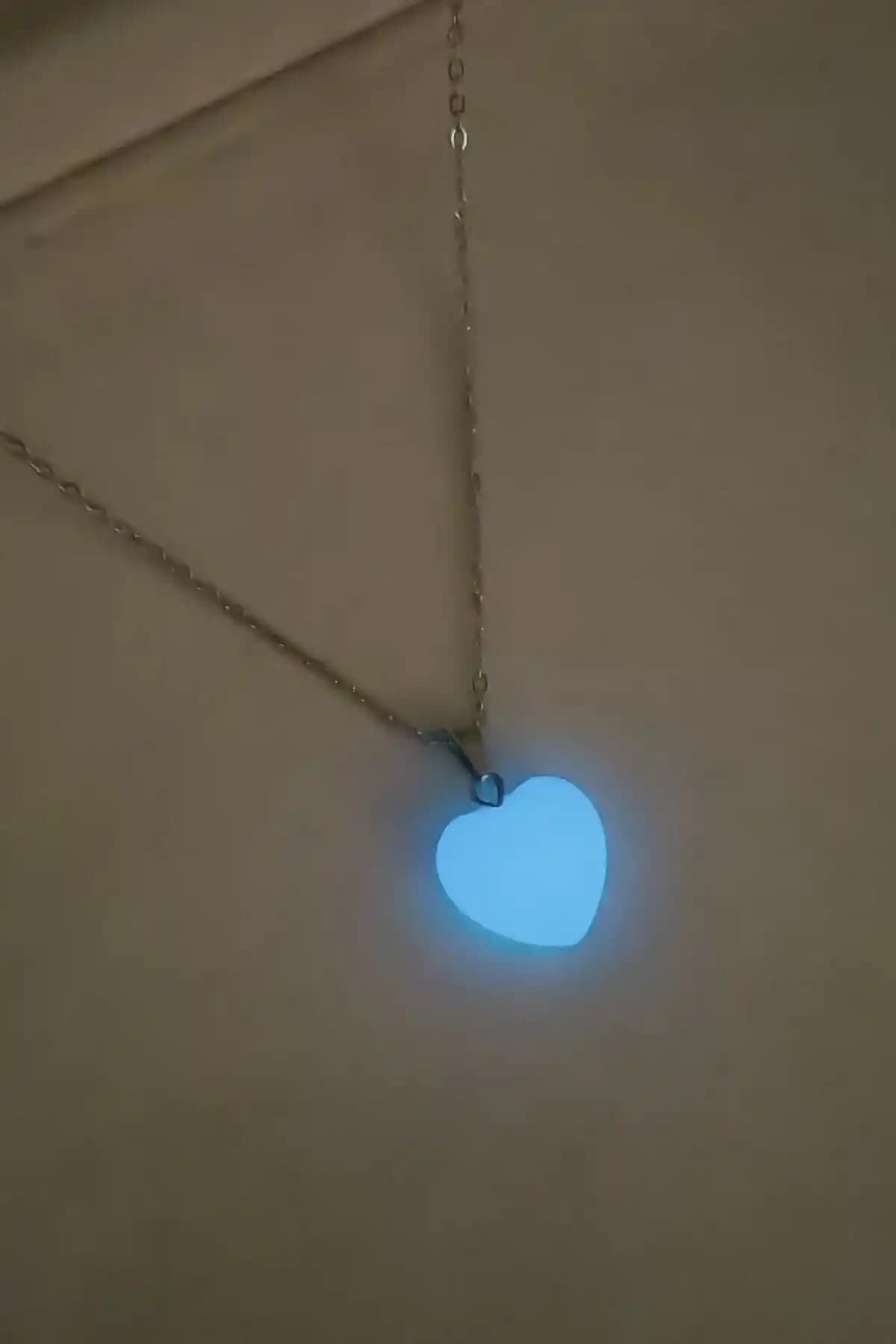 Mıçı Kalp Kesim Karanlıkta Parlayan Doğal Taş Takı Ürünü İncelemesi ve Özellikleri