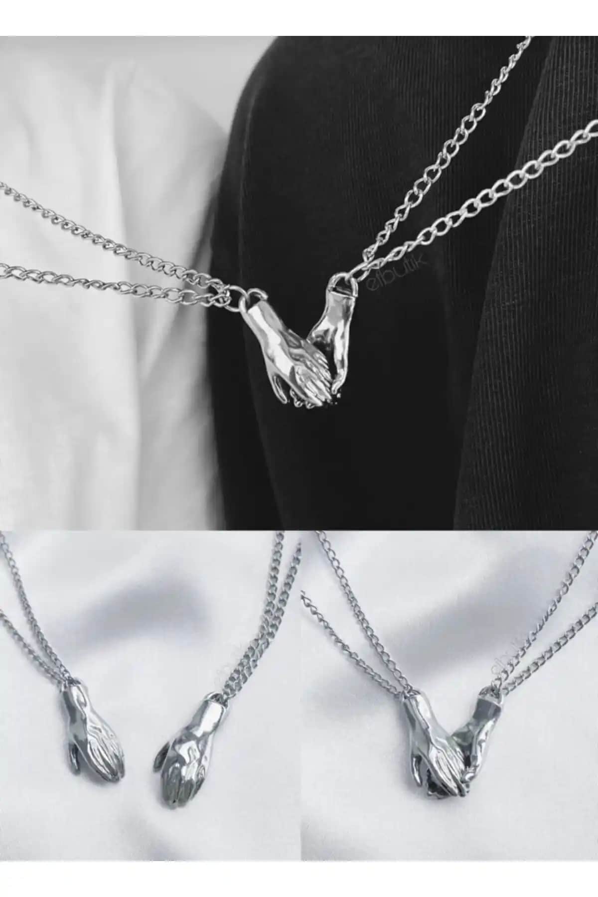 Mıknatıslı 2'li Sevgili Kolyesi: Anlamlı ve Şık Çift Takı Seçeneği